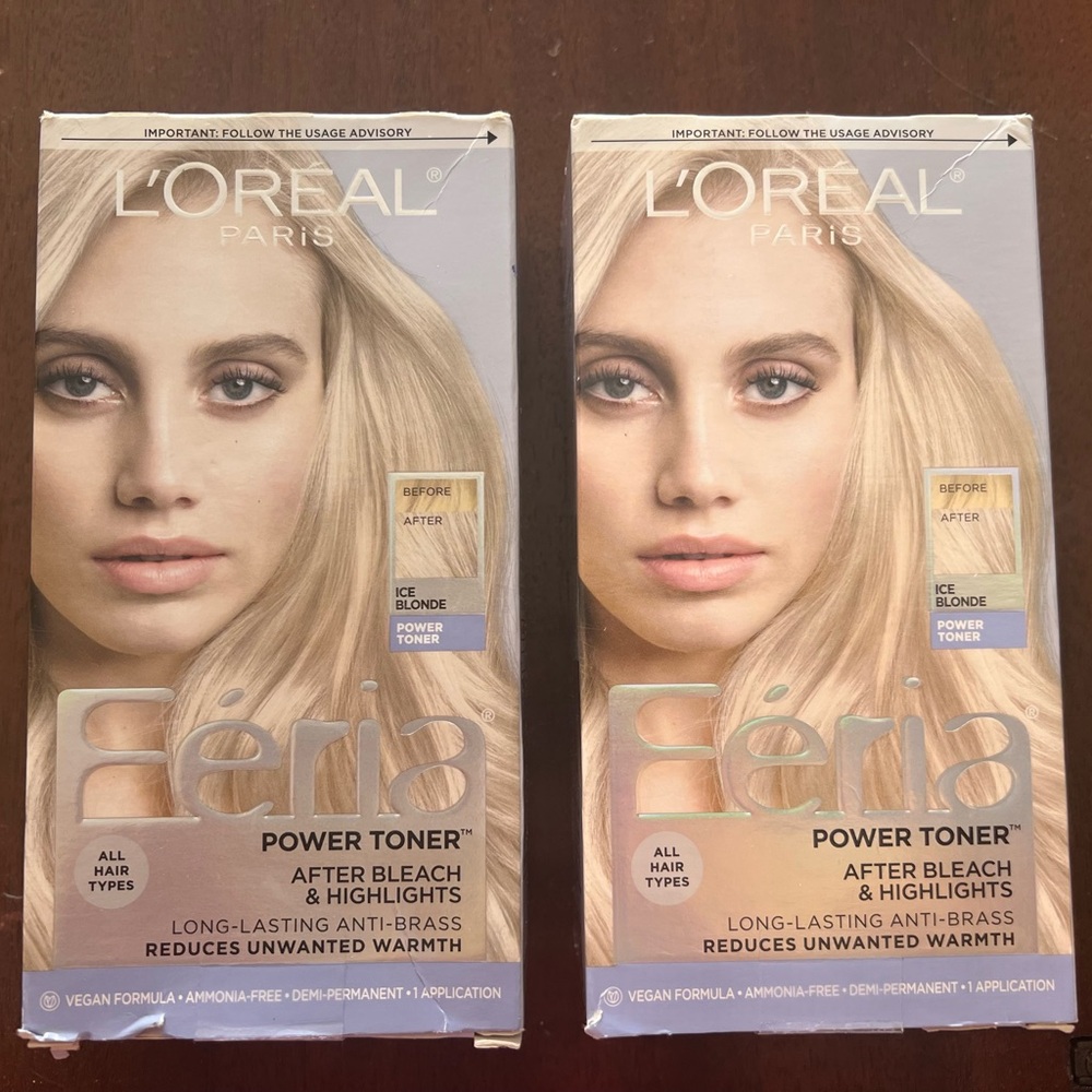 2Packs, L'Oreal Paris Feria Power Toner